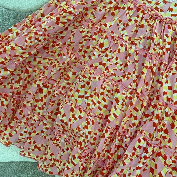 Poupette St Barth Soledad Off Shoulder Dress in Pink Papilon - Picture 5 of 6